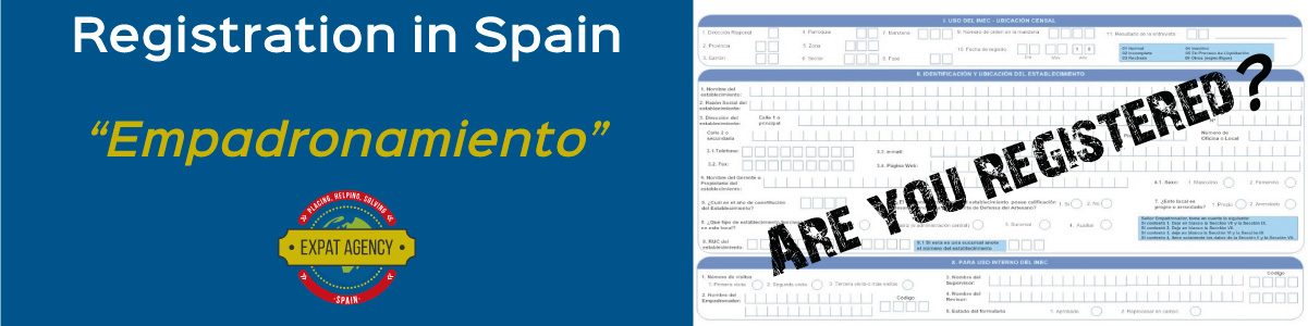 Registration in Spain or “Empadronamiento”