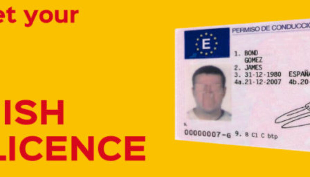 how to get the Spanish Driving Licence in Spain