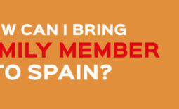 how to bring a family member to spain