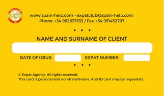 exclusive card for expats