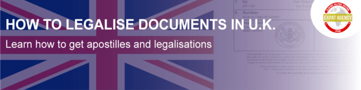 How to legalise documents in UK