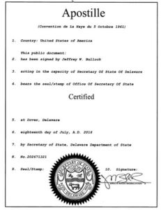 apostille example 4